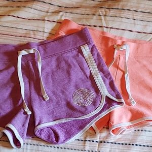 Justice Girls Athletic Active Casual Shorts (pair)